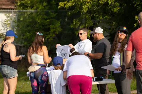 Colour Run Walk and Wheel at Pride Manitoulin, 2024