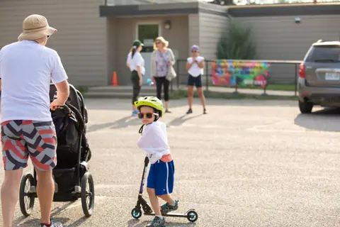 Colour Run Walk and Wheel at Pride Manitoulin, 2024