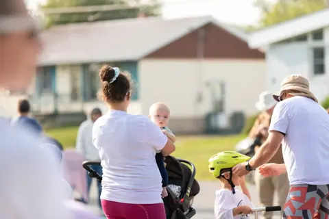Colour Run Walk and Wheel at Pride Manitoulin, 2024
