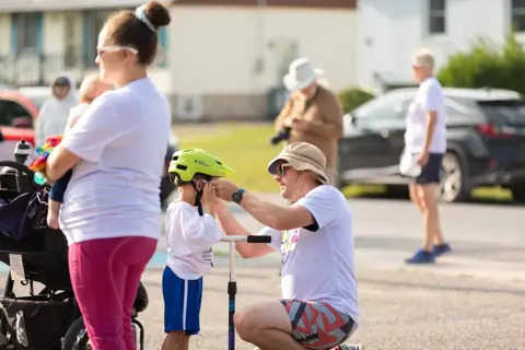Colour Run Walk and Wheel at Pride Manitoulin, 2024