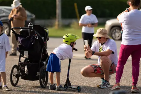 Colour Run Walk and Wheel at Pride Manitoulin, 2024