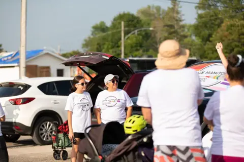 Colour Run Walk and Wheel at Pride Manitoulin, 2024