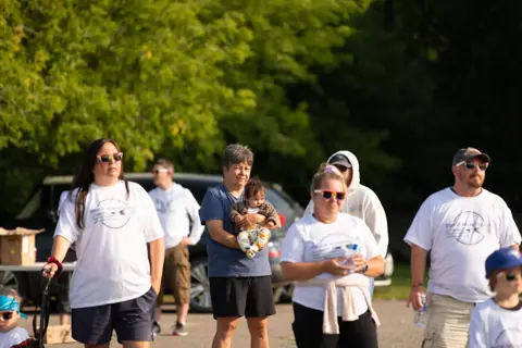 Colour Run Walk and Wheel at Pride Manitoulin, 2024