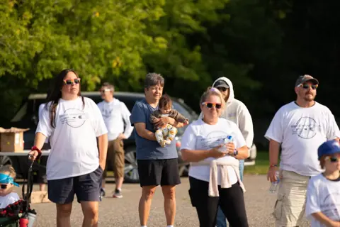 Colour Run Walk and Wheel at Pride Manitoulin, 2024