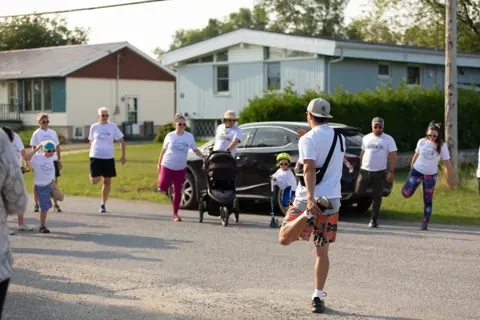 Colour Run Walk and Wheel at Pride Manitoulin, 2024