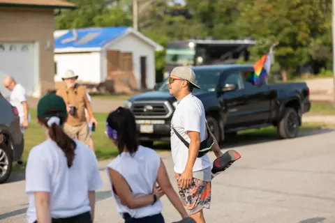 Colour Run Walk and Wheel at Pride Manitoulin, 2024