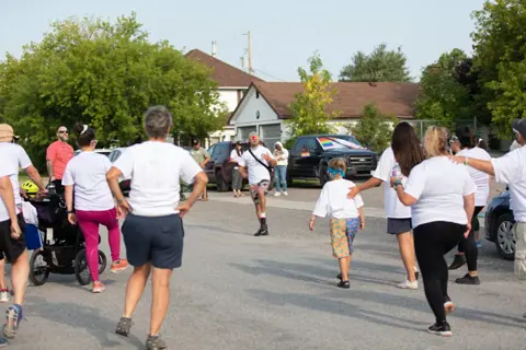 Colour Run Walk and Wheel at Pride Manitoulin, 2024