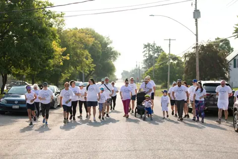 Colour Run Walk and Wheel at Pride Manitoulin, 2024