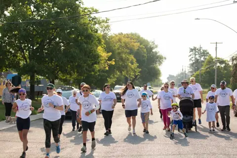 Colour Run Walk and Wheel at Pride Manitoulin, 2024