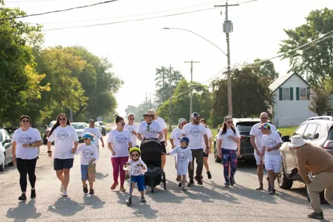 Colour Run Walk and Wheel at Pride Manitoulin, 2024