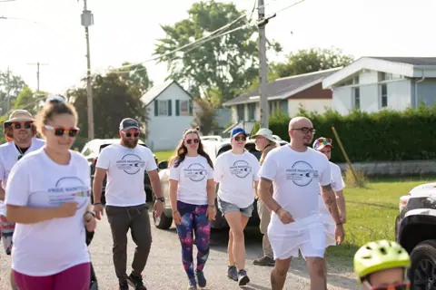 Colour Run Walk and Wheel at Pride Manitoulin, 2024