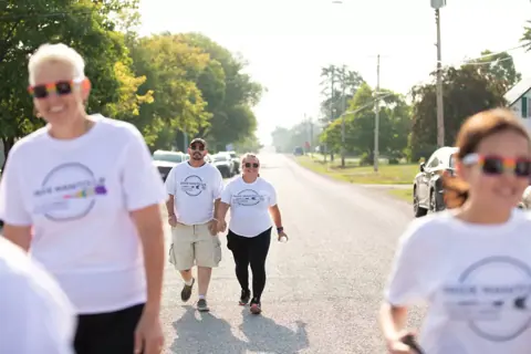 Colour Run Walk and Wheel at Pride Manitoulin, 2024