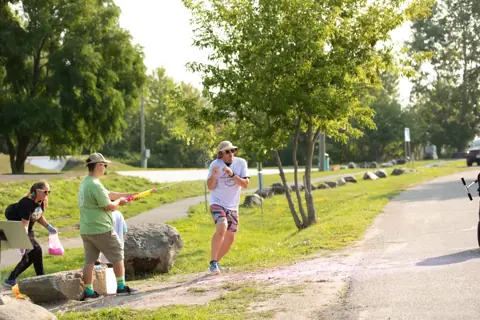 Colour Run Walk and Wheel at Pride Manitoulin, 2024