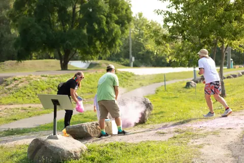 Colour Run Walk and Wheel at Pride Manitoulin, 2024