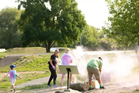 Colour Run Walk and Wheel at Pride Manitoulin, 2024