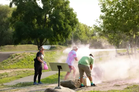 Colour Run Walk and Wheel at Pride Manitoulin, 2024