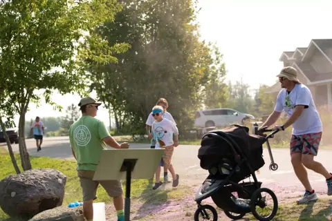 Colour Run Walk and Wheel at Pride Manitoulin, 2024