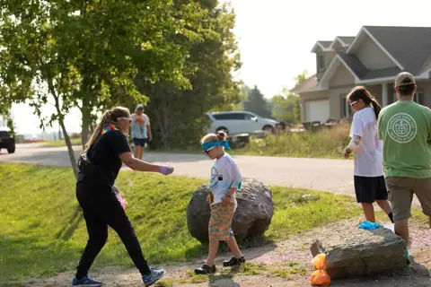 Colour Run Walk and Wheel at Pride Manitoulin, 2024