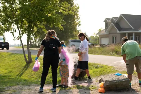 Colour Run Walk and Wheel at Pride Manitoulin, 2024