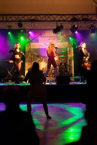 Glow Party Concert at Pride Manitoulin, 2024