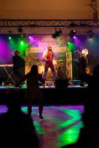 Glow Party Concert at Pride Manitoulin, 2024