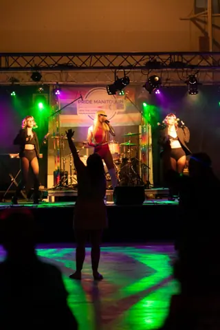Glow Party Concert at Pride Manitoulin, 2024
