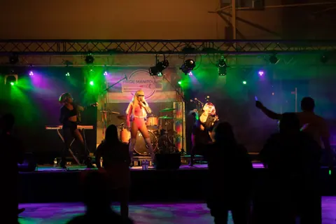 Glow Party Concert at Pride Manitoulin, 2024