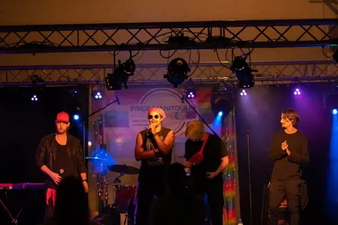 Glow Party Concert at Pride Manitoulin, 2024