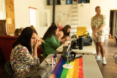 Express Yourself Makeup Tutorial at Pride Manitoulin, 2024